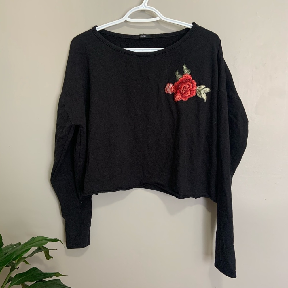 Cropped long sleeve